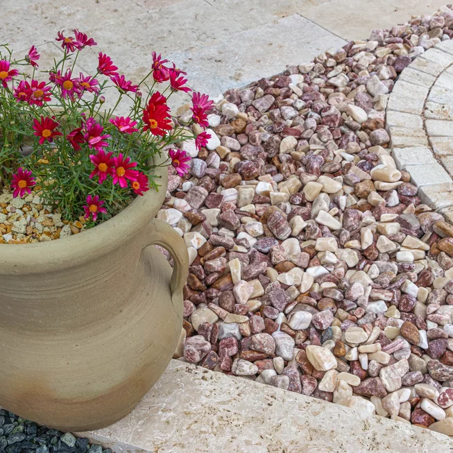 Onyx PREMIUM OX48 dekorační valouny / okrasné kamenivo