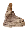 Onyx PYRAMIDA FLAMENGO ART OX48 solitérní kámen