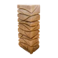 Onyx vyřezávaný hranol ART OX55 solitérní kámen