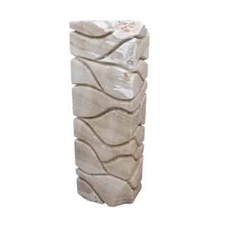Onyx vyřezávaný hranol ART OX55 solitérní kámen