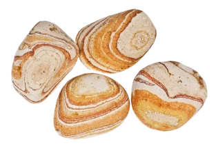 Pískovec P28 dekorační valouny / okrasné kamenivo