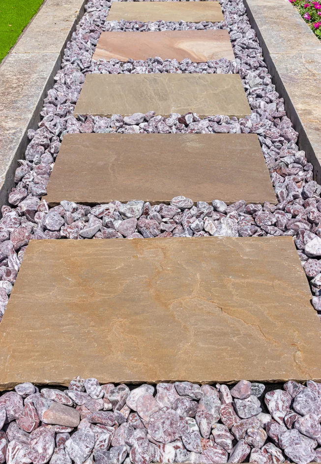 Pískovec VIOLET P37 nášlapné kameny