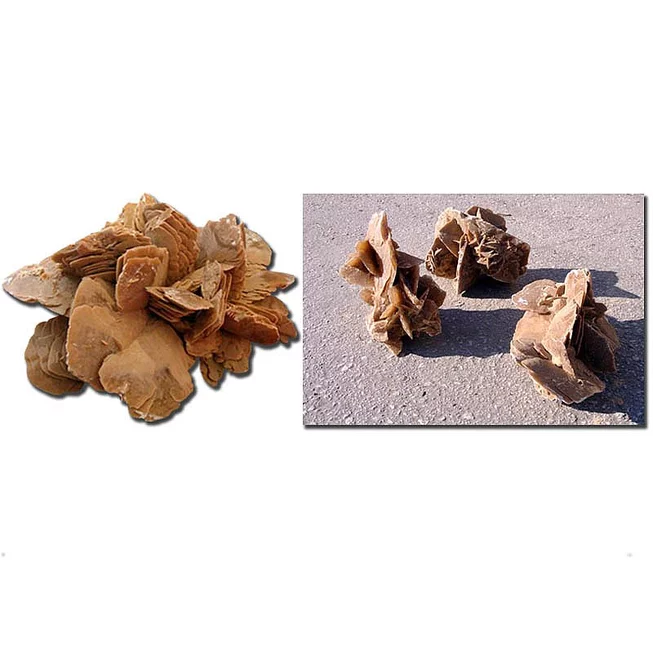 Pouštní růže PR22 kusový kámen / lomový kámen