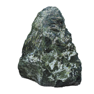 Serpentin SE65 podpílený solitérní kámen