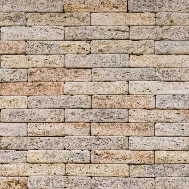 Travertin Antik ATR28 kamenný cihličkový obklad