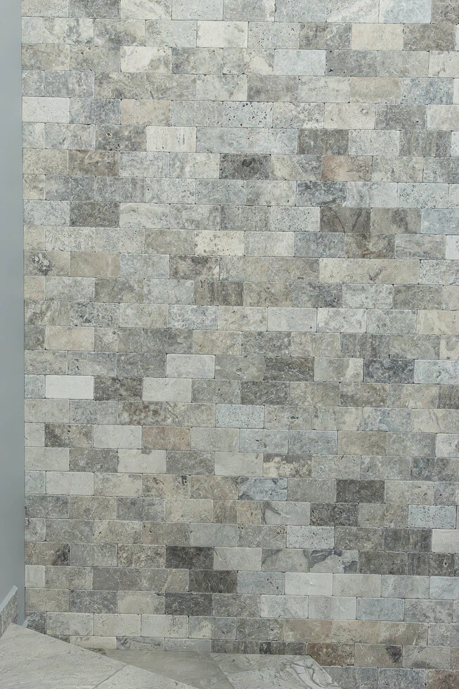 Travertin Antik BLUE SKY ATR73 kamenný cihličkový obklad