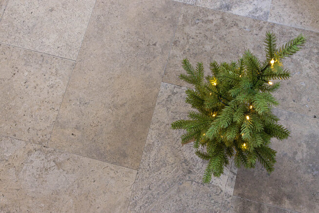 Travertin Antik BLUE SKY ATR73 mozaika - obklad/dlažba