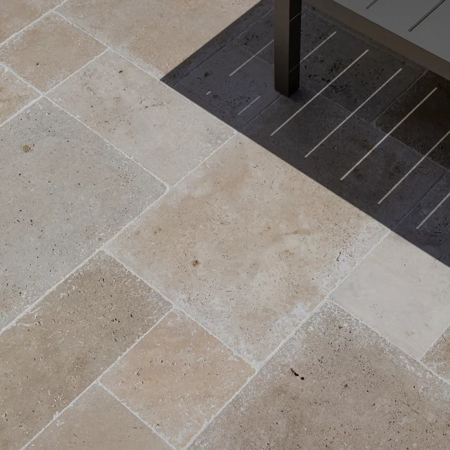 Travertin Antik COFFEE ATR55 mozaika - obklad/dlažba