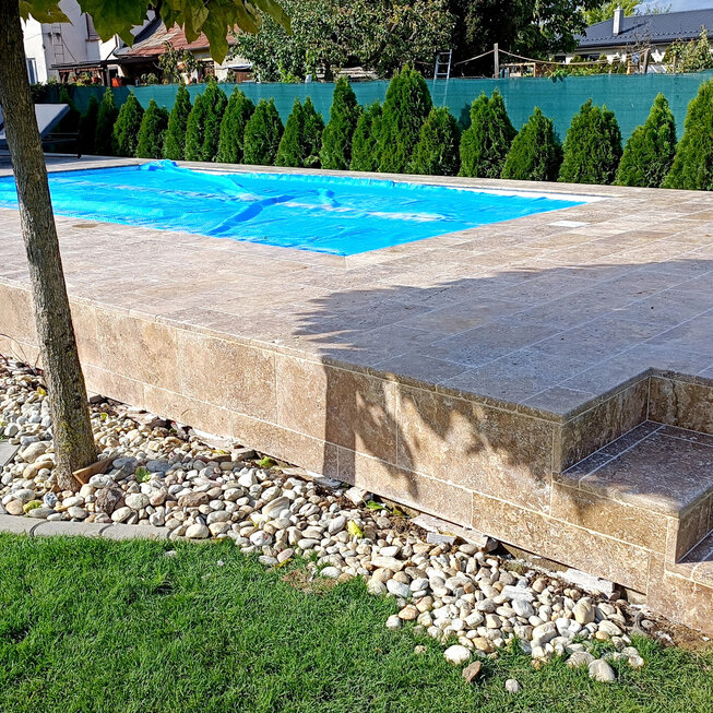 Travertin Antik COFFEE ATR55 obklad/dlažba
