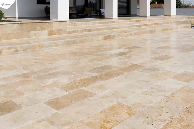 Travertin Antik COFFEE ATR55 obklad/dlažba