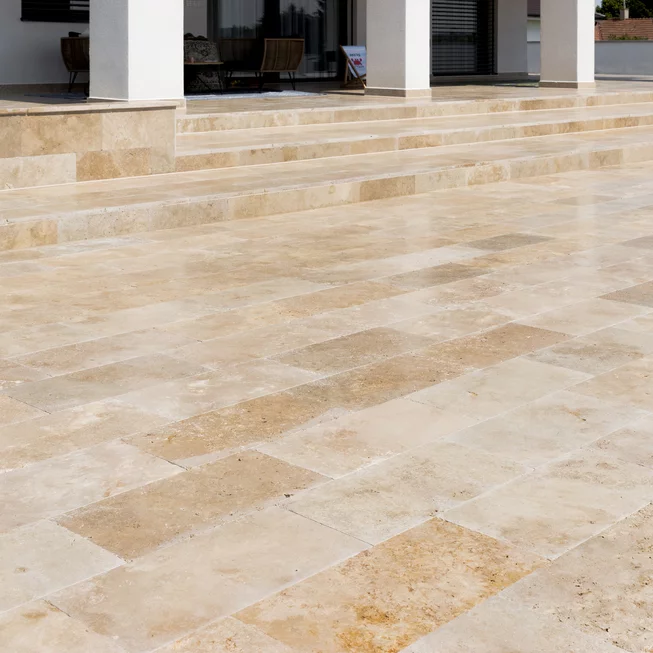 Travertin Antik COFFEE ATR55 obklad/dlažba