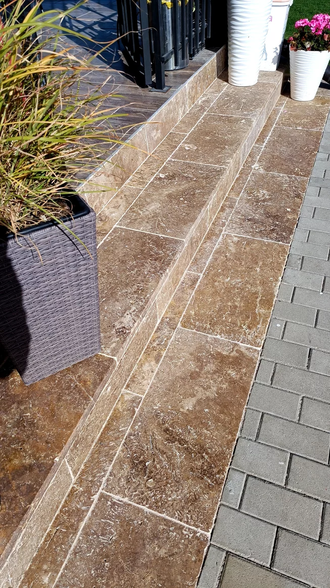 Travertin Antik COFFEE ATR55 obklad/dlažba