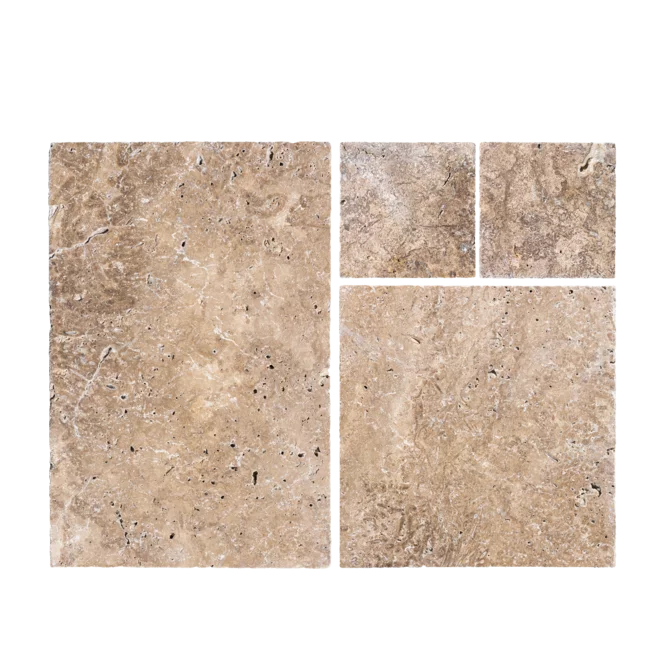 Travertin Antik MOCCA ATR56 mozaika - obklad/dlažba