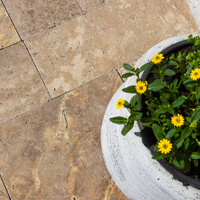 Travertin Antik MOCCA ATR56 mozaika - obklad/dlažba