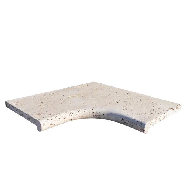 Travertin ATR22 bazénový lem - vnitřní roh