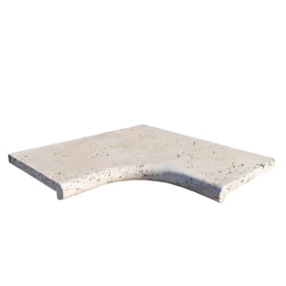 Travertin ATR22 bazénový lem - vnitřní roh