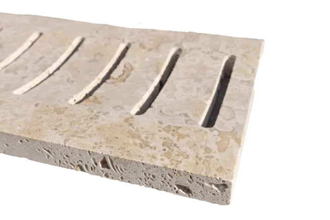 Travertin ATR22 bazénový žlab