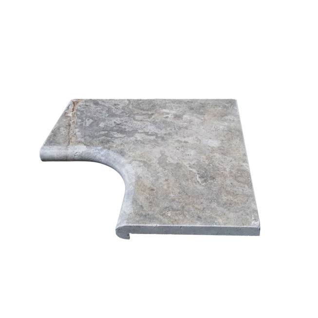 Travertin BLUE SKY ATR73 bazénový lem - vnitřní roh