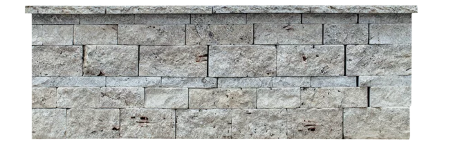 Travertin BLUE SKY ATR73 kamenný blok/zídka