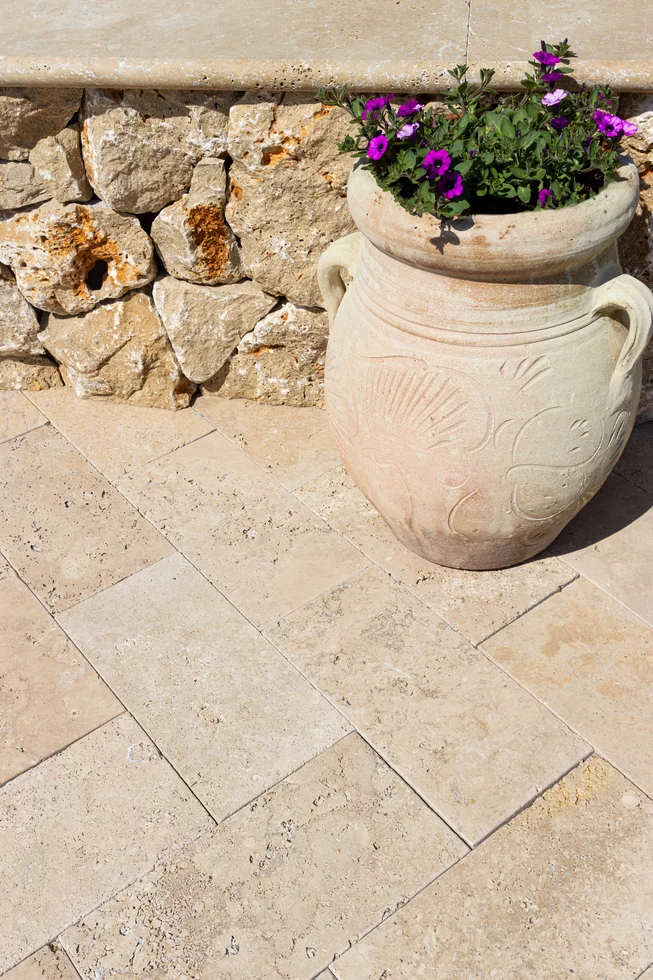 Travertin GRANDE ATR57 bazénový lem