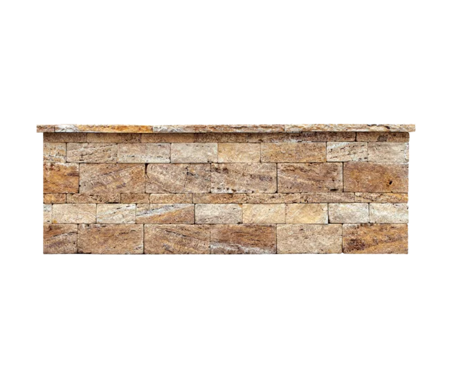 Travertin HONEY ATR26 kamenný blok/zídka