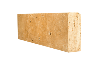 Travertin HONEY ATR26 kamenný obrubník