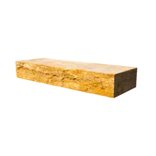 Travertin HONEY TR26 kamenné schody / bloky s osekaným krajem