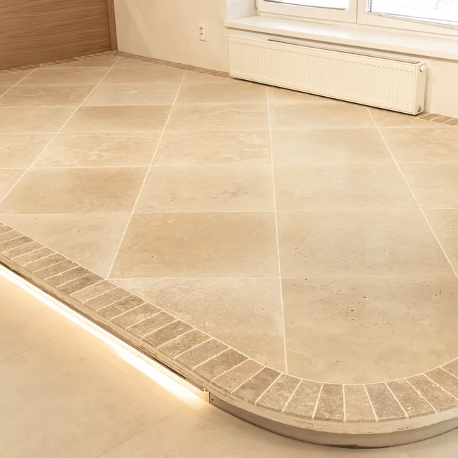 Travertin LIGHT Antik ATR22 velkoformátovaný obklad / dlažba