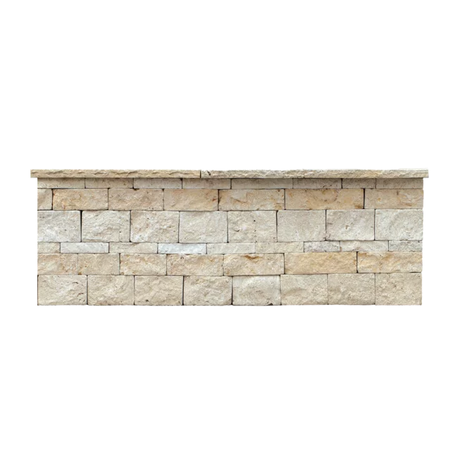Travertin LIGHT ATR22 kamenný blok/zídka