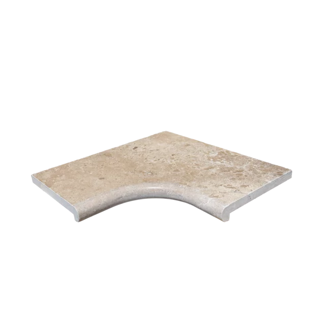 Travertin MOCCA ATR56 bazénový lem - vnitřní roh