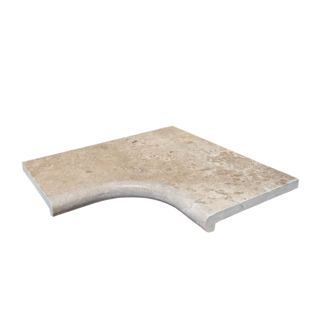 Travertin MOCCA ATR56 bazénový lem - vnitřní roh