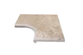 Travertin MOCCA ATR56 bazénový lem - vnitřní roh