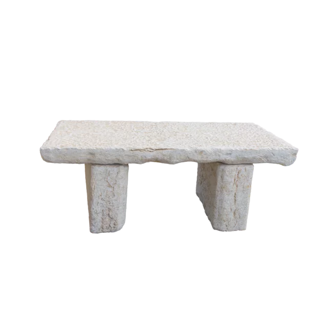 Travertin “Stůl obdélníkový“ TR51 solitérní kámen