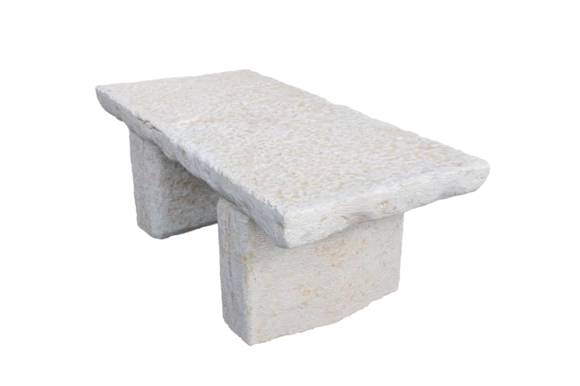 Travertin “Stůl obdélníkový“ TR51 solitérní kámen