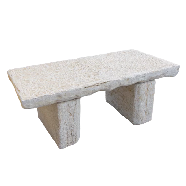 Travertin “Stůl obdélníkový“ TR51 solitérní kámen