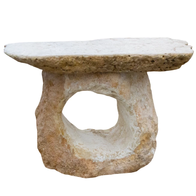 Travertin “Stůl“ TR51 solitérní kámen