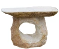 Travertin “Stůl“ TR51 solitérní kámen