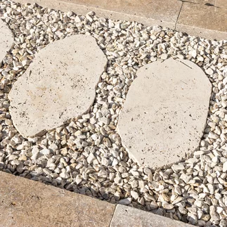 Travertin TR22 LIGHT nášlapné kameny