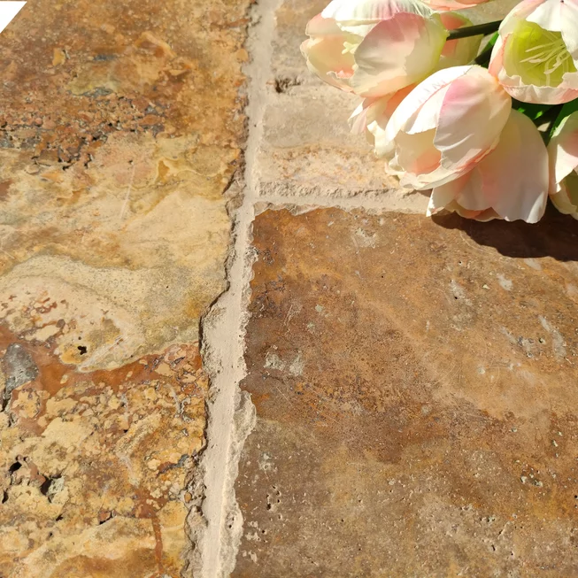 Travertin TR98 WAVE mozaika - obklad/dlažba