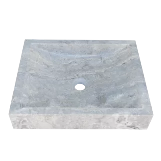 Travertin umyvadlo hranaté BLUE SKY TR73