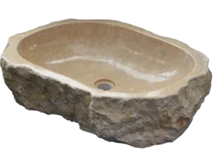 Travertin umyvadlo NATURA TR51