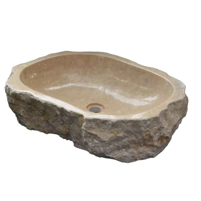 Travertin umyvadlo NATURA TR51