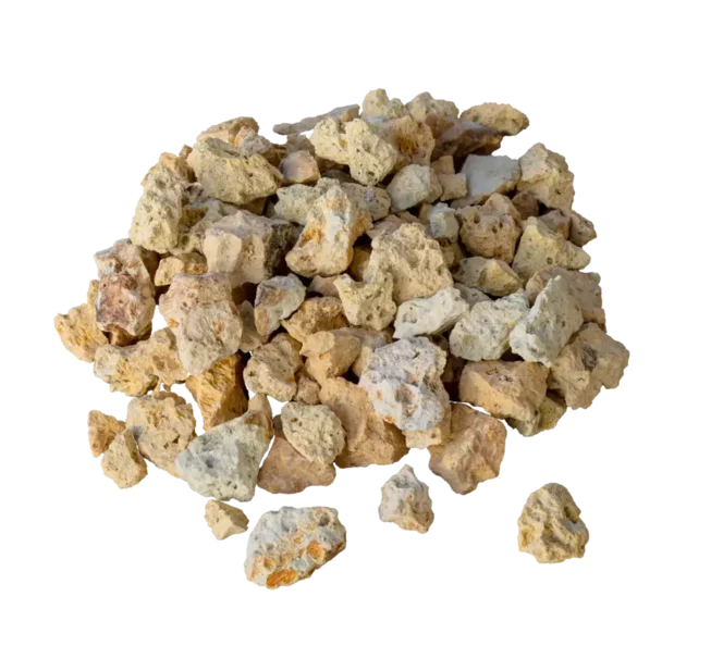 Tufa T25 dekorační štěrk/okrasné kamenivo