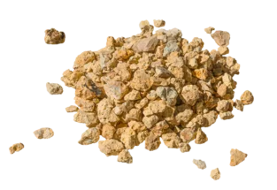 Tufa T25 dekorační štěrk/okrasné kamenivo