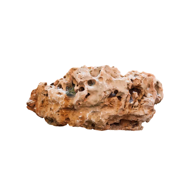 Vápenec děrovaný V55 solitérní kámen