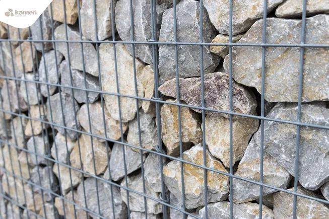 Vápenec V24 výplň do gabionů