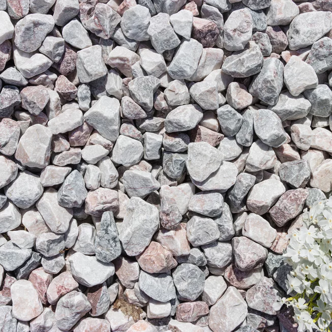 Vápenec V35 dekorační štěrk/okrasné kamenivo