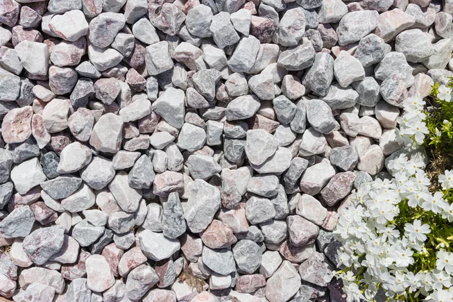 Vápenec V35 dekorační štěrk/okrasné kamenivo