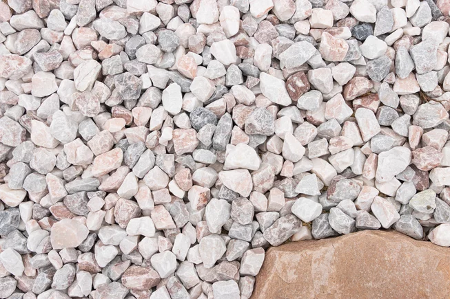 Vápenec V35 dekorační štěrk/okrasné kamenivo