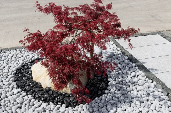 Žula Z85 dekorační valouny / okrasné kamenivo